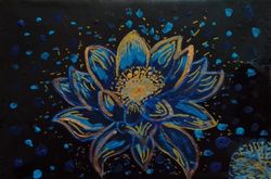 Water lily poster