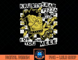 SpongeBob SquarePants Punk Bob Krusty Krab Pizza T-Shirt.png