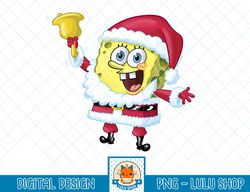 Spongebob Squarepants Santa Claus Sponge Christmas T-Shirt.png