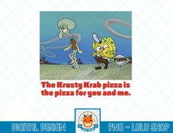 SpongeBob SquarePants SpongeBob Squidward Pizza T-Shirt.png
