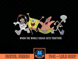 SpongeBob SquarePants Whole Squad Meme T-Shirt.png