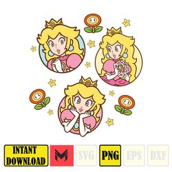 Super Mario PNG, Mario Family Layered svg Files, Super Mario Bros Cut Files, Super Mario Font, Mario PNG, Instant downlo