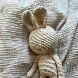 Crochet Pattern Baby Winter Bunny Willow - Rabbit Amigurumi with Winter Accessories in German and English PDF