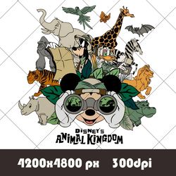 Retro Disney Animal Kingdom PNG, Vintage Animal Kingdom PNG, Mickey Safari PNG, Disney Safari Trip PNG, Safari Mode PNG