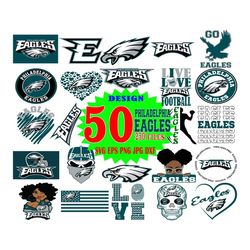 50 Philadelphia Eagles Svg, Eagles Svg For Cricut, Nfl Team Eagles Logo