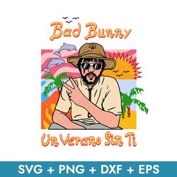 Un Verano Sin Ti Svg,Bad Bunny Svg,  Bad Bunnyy, Bad Bunny Heart Svg, Bad Bunny Clipart, Bad Bunn,JB32