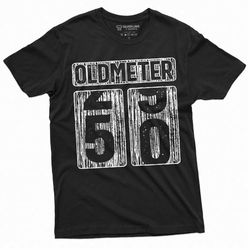 Men's 50th Birthday celebration anniversary T-shirt Funny Tee Odometer age Dad Grandpa gift Tee shirt Shirt Car Lover Gr
