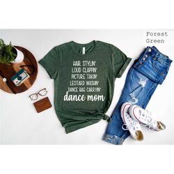 Dance Mom Shirt, Dance Mama T-Shirt, Dance Lover Shirt, Gift for Dance Mom,Dance Shirt, Dance Lover Mom Gift,Mom Shirt,