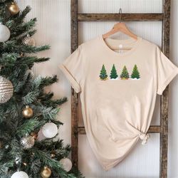 Christmas Tree T-Shirt, Christmas Shirt, Christmas Shirts for Women, Christmas T-Shirt, Christmas Tree Gift, Winter Shir