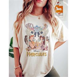 Vintage 90's Disney Hercules Comfort Colors Shirt, Retro Hercules 1997 Shirt, Magic Kingdom Shirt, Disneyworld Shirt, Di
