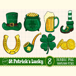 Happy St. Patrick's Day PNG Sublimation