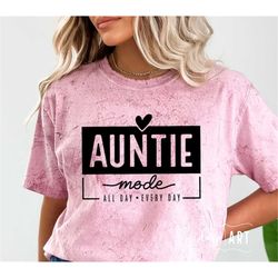 Auntie Mode SVG PNG, Auntie Life svg, Aunt svg, Auntie svg, Leopard Aunt svg, Blessed Auntie svg, Mother's Day svg, Aunt
