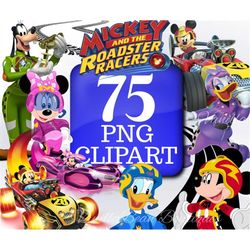 Mickey and the Roadster Racers PNG, Mickey Mouse PNG, Mickey Race Car, Mickey Racers Birthday, Mickey Roadster Cake Topp