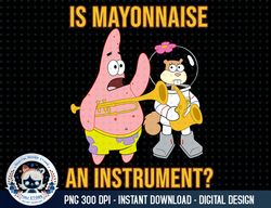 Mademark x SpongeBob SquarePants - Sandy & Patrick - Is Mayonnaise an Instrument T-Shirt.png