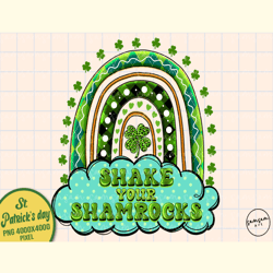 Shake Your Shamrocks PNG Sublimation