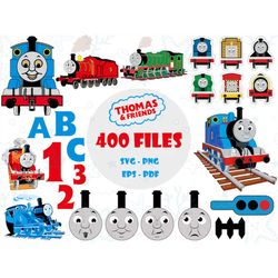 Thomas the Train SVG, Thomas and Friends Svg, Locomotive Thomas Svg, Thomas the Train Birthday Invitation SVG, Train Svg