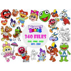 The Muppets SVG, Sesame Monsters SVG, Street Monsters Svg, Monster Svg Bundle, The Muppets Cut Files, The Muppets Clipar