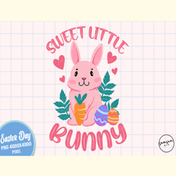 Sweet Little Bunny PNG Sublimation