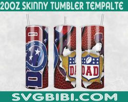 Indianapolis Colts Dad Tumbler Wrap, Football Tumbler Wrap Png, Gift Father Day Tumbler, NFL Tumbler Png