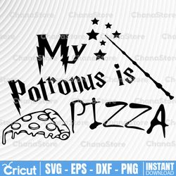 My pottonus is Pizza svg,Harry potter SVG, Harry Potter theme, Harry Potter print, Potter birthday,svg, png dxf day