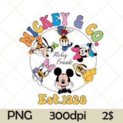 Vintage Mickey & Company PNG, Family Vacation PNG, Family Trip PNG, Vacay Mode Png, Magic Kingdom PNG, Mickey PNG, Mouse