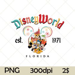 Vintage DisneyWorld PNG, Disneyworld Shirt, Mickey And Friends PNG, Magic Kingdom Shirt, DisneyTrip Tshirt, Disney Shirt
