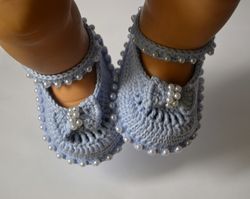 Baby booties Crochet pattern Mary jane booties 1 3 month