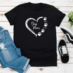 Custom Dog Mom Shirt, Dog Mom Shirt With Names, Mother's Day Shirt, Dog Mama Shirt, Gift For Dog Lover