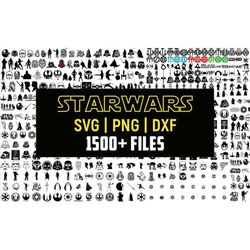 Star wars svg Bundle, 1200 Star wars Files, Star Wars Cut files, Darth Vader svg , Yoda svg, Instant Download