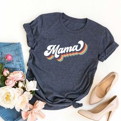 Retro Mama Shirt, Mama Shirt, Mommy Shirt, Gift For Mom, Gift For Her, Mothers Day, Mom Life T-Shirt, Mom To Be Shirt, M