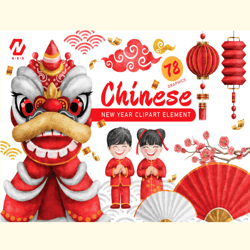 Chinese New Year Clipart Element