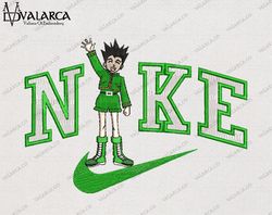 NIKE x Gon Anime Embroidery Design, Anime Embroidery Design, Anime Embroidery File, Embroidery Machine