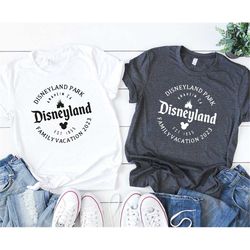 Disneyland Park Shirt, Disney Family Vacation Tee 2023, Disneyland Est.1955 California, Disneyland Tee, Disney Trip 2023