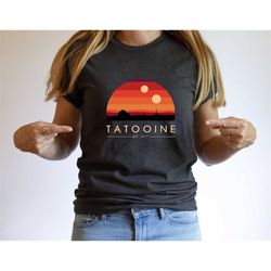 Tatooine Sunset Shirt, Star Wars Shirt, Star Wars Planet Shirt, Disney Star Wars Shirt, Tatooine T-Shirt, Disney Trip Sh