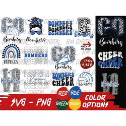 Bombers Volleyball Svg, Bombers  Bundle, Bombers School Team, Bombers College Team, Mascot Svg, Bombers Volleyball Png,C