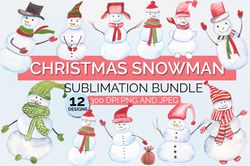 Christmas Snowman  Bundle