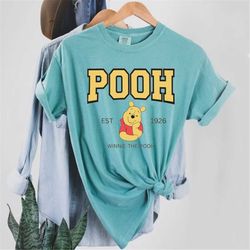 Winnie The Pooh Comfort Colors Shirt, Vintage Pooh Bear Shirt, Disneyworld Shirt, Disneyland Shirt, The Pooh Shirt,Disne