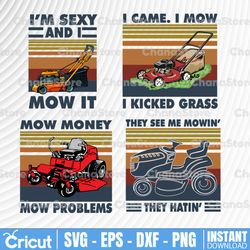 I'm sexy and I mow it, I came I mow I kicked Grass, Mow money mow problems, they see me Mowin' they hatin'