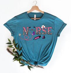 Retro Nurse Shirts, RN Shirts, Nurses Superhero,CNA Shirt,Nurse Week,Shirt For Woman,Nursing Shirt,Nursing School Tee,RN