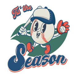 Tis The Season SVG Baseball SVG Cricut For Files Design