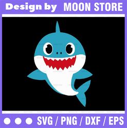 Uncle Shark SVG, Cricut Cut files, Shark Family doo doo doo Vector EPS, Silhouette DXF, Design for tsvg , clothes, Mommy