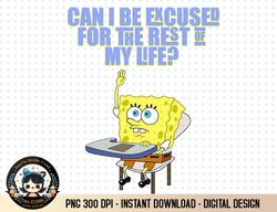Mademark x SpongeBob SquarePants - SpongeBob SquarePants - Can I Be Excused png