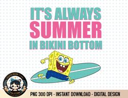 Mademark x SpongeBob SquarePants - SpongeBob SquarePants - It's Always Summer in Bikini Bottom png