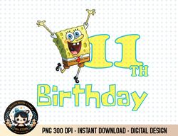 Mademark x SpongeBob SquarePants - SpongeBob SquarePants 11th Birthday png