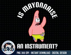 Mademark x SpongeBob SquarePants - SpongeBob SquarePants Is Mayonnaise An Instrument png