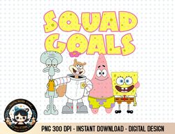 Mademark x SpongeBob SquarePants - Squad Goals png
