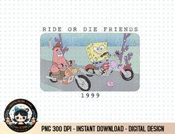 SpongeBob SquarePants Ride Or Die Friends 1999 Portrait png