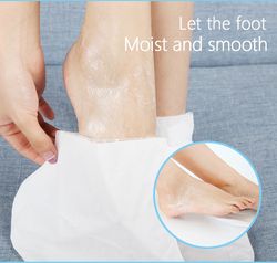 Milky skin care moisturizing foot mask(non US Customers)