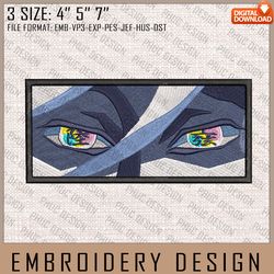 Douma Embroidery Files, Demon Slayer, Anime Inspired Embroidery Design, Machine Embroidery Design