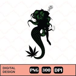 Mermaid Weed 420 Sublimation png